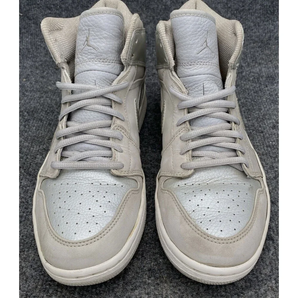 Air Jordan 1 Retro 2001 Neutral Grey Metallic Silver 136065-001 Japan Size 10